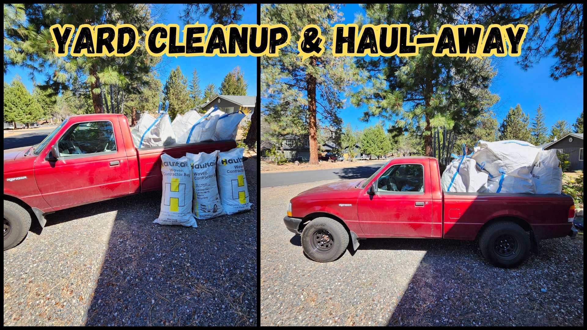 Pine Needle Cleanup and Haul-Away